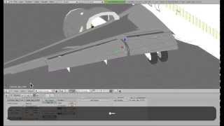 YSFlight Animations in Blender Part 1 [upl. by Adall]