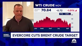 Why Evercore cut its Brent crude price target [upl. by Anihcak]