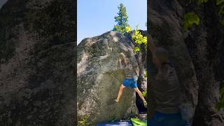 Sunshine Daydream V4 Jerry Garcia 🪨 Leavenworth WA 2024shorts climbing bouldering [upl. by Estey133]