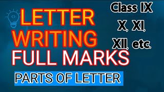 LETTER WRITING  HOW TO LETTER WRITING  PARTS OF LETTER Write a letter to your friend inviting him [upl. by Kristal]