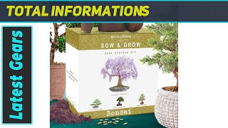 Natures Blossom Bonsai Tree Kit  The Ultimate Gift for Gardeners [upl. by Avehs]