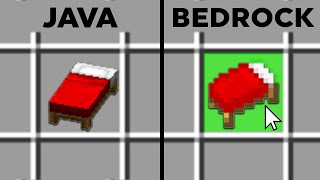 Diferenças entre Minecraft Java VS Bedrock [upl. by Ecienal529]