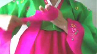 Korean Hanbok  How to Tie an Otkorum [upl. by Katheryn5]