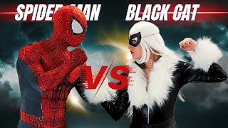 SPIDERMAN vs BLACK CAT [upl. by Yunick582]