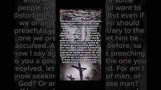 Galatians 1610 powerful Bible verse and meaning [upl. by Eniruam650]