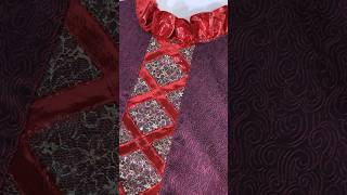 Sewing Tips and Tricks Blouse Design with Satin and Lace sewing sewinghacks [upl. by Verla43]