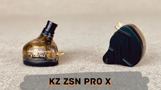 Обзор гибридных наушников KZ ZSN PRO X  Заметное обновление😊 [upl. by Letsyrc]