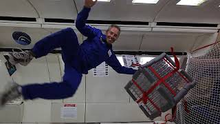 JeanFrançois Clervoy Astronaute  Cube en apesanteur pour JFA [upl. by Darb]