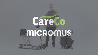 Micromus Folding Mobility Scooter Product Video [upl. by Arand209]