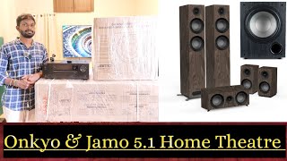 Onkyo TX SR393 52 Av Receiver amp Jamo 807 51 Home Theatre for Sale [upl. by Dduj]