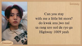 ENHYPEN Highway 1009 Easy Lyrics [upl. by Eiramnaej]