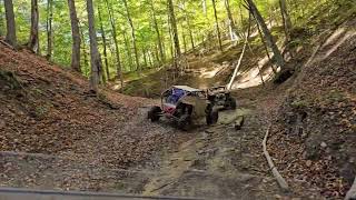 Wellsville OH trails Pro Xp 4 Turbo S X3 riding on 35 in sticky Zillas [upl. by Osnofledi]