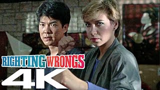 Yuen Biao amp Cynthia Rothrocks quotRighting Wrongsquot 1986 in 4K ReUpload  House Fight [upl. by Emmerich]