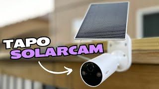 Tapo SolarCam C402 Wireless Security Camera by TP Link Review [upl. by Araj]