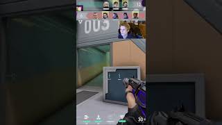 Snuck up on the Unaware viral valorantclips gaming twitch clutch viralshorts [upl. by Lowrance]