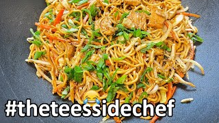 Chicken Chow Mein Stir Fry Noodles Like A Takeaway For My Little Karens [upl. by Janette960]