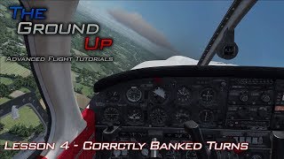 Flight Simulator Advanced Tutorials  How to Turn  Lesson 4 [upl. by Odranoel145]