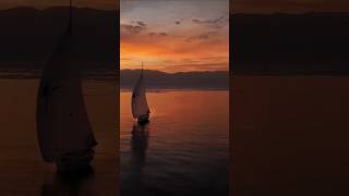 Magical view in Adraitic sea sailingschool sailing [upl. by Ikey]