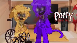 🇺🇲🇸🇦Poppy playtime characters reaction to thier videos Smiling crettres [upl. by Adnik]