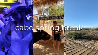 Spring Break Vlog come to Cabo with me [upl. by Pentheam]