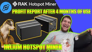 How Much Money Did I Make on my Helium RAK Hotspot Miner [upl. by Ettennaj]