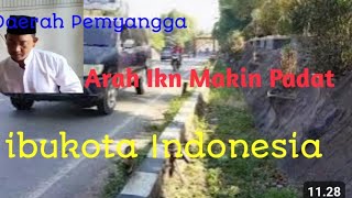 SIMPANG EMPAT BERBAGAI ARAH TUJUAN PENYANGGA IKN MENUJU JALAN TRANS KALIMANTAN [upl. by Anikal583]