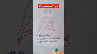 Padmasana Yoga Benefits  Benefits of Padmasana [upl. by Roger]