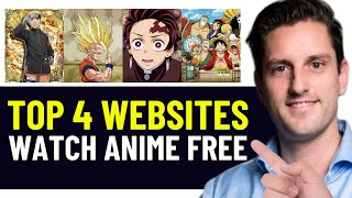 TOP BEST SITES TO WATCH ANIME FOR FREE LEGAL  FREE ANIME WEBSITES [upl. by Nwotna]