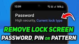 How to Remove Lock Screen Password PIN or Pattern on Samsung Galaxy M35 [upl. by Brok]