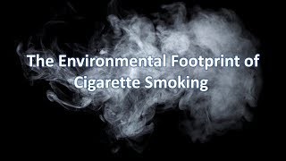 Tobacco’s environmental footprint [upl. by Afatsom]