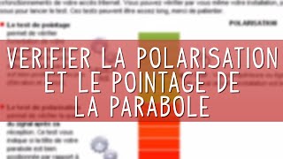 Vérifier la polarisation et le pointage de la parabole du Kit Internet Satellite NordNet [upl. by Asilat]