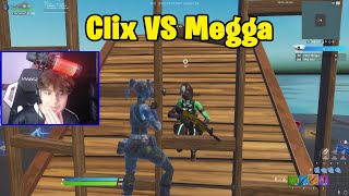 Clix VS FaZe Megga 1v1 Buildfights  Fortnite 1v1 [upl. by Nivrag997]