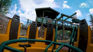 Mystic River Falls On Ride POV Silver Dollar City NEW 2020 [upl. by Airret]