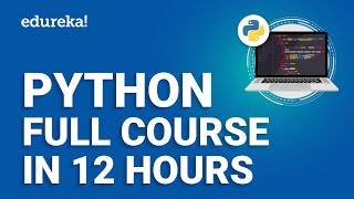 Python for Beginners Full Course  2024  Python Full Course  Learn Python in 12 Hours  Edureka [upl. by Claudell390]