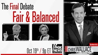 Watch the 3rd and final debate on Fox News Channel [upl. by Enylekcaj]