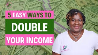 Advice From a Money Coach 5 EASY Ways to Double Your Income 💵 [upl. by Greenman]