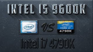 Intel i5 9600K vs i7 4790K Benchmarks  Test Review  Comparison  Gaming  10 Tests [upl. by Ahsenyt]