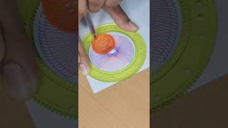 Amazing spirograph design  How many rotations shorts spirograph satisfying asmr art pattern [upl. by Trelu622]