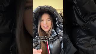 Black long down puffy coat with a hood Moncler long down jacket Длинный пуховик Moncler [upl. by Venable]