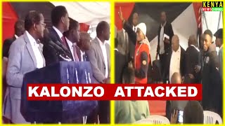 Kalonzo RUNS FOR HIS LIFE after Goons attacked Azimio Presser at Raila Jaramogi Oginga Odinga Office [upl. by Airdna404]