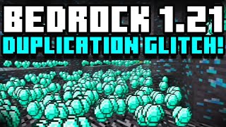 NEWBEST DUPLICATION GLITCHMINECRAFT BEDROCK 121 DUPLICATION GLITCH XBOXPS5PS4SWITCHMCPEPC [upl. by Yalahs]