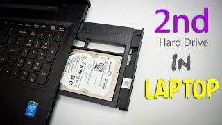 How to Install 2 Hard Drive in 1 Laptop  Dual Drive Setup Tutorial SSD  HDD [upl. by Crosby]