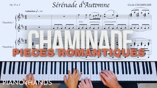 C Chaminade quotSérénade dAutomnequot pour Piano à quatre mains [upl. by Gardel]