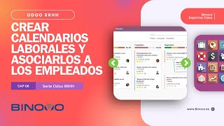 ODOO RRHH  Tutorial 06 📌 Crear calendarios laborales en Odoo y asociarlos a los empleados [upl. by Ettenajna]