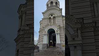 Riga Nativity of Christ Orthodox Cathedral from outside 💫 riga center europeantravel [upl. by Woodley]