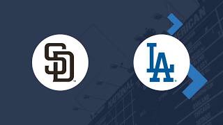 ⚾️Padres vs Dodgers Full Game  MLB Games [upl. by Ehttam113]