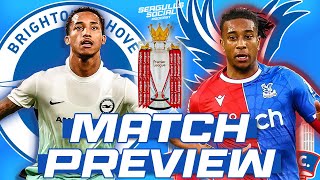 MATCH PREVIEW Crystal Palace vs Brighton [upl. by Emrich]