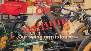 Our swing arm is loose￼ [upl. by Goodard]