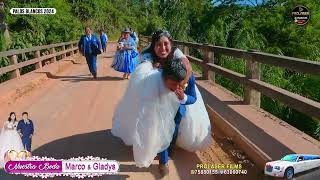 PASEO 3 BODA MARCO ANTONIO y GLADYS  PALOS BLANCOS 2024 [upl. by Guenna998]