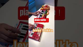 piano toy music song wellerman ievanpolkka battle pianocover pianomusic shorts trending [upl. by Coco]